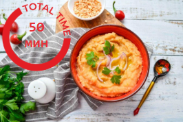 Гороховая каша с копченостями