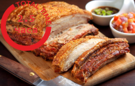 Хрустящая свиная грудинка