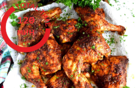 Имбирно-чесночные куриные бедра