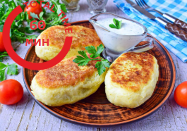 Картофельные пирожки с мясом
