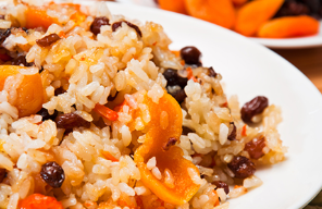 Каша рисовая по-восточному