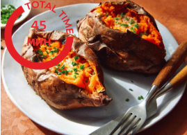 Лодочки из батата