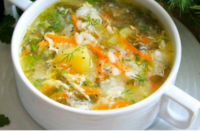 Супчик овощной — лёгкий