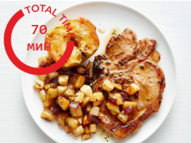 Свинина с яблоками