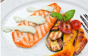 Сёмга гриль