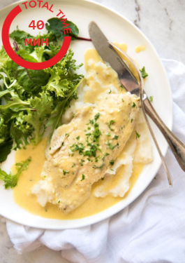 Треска в горчичном соусе