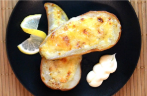 Запечённые груши с сыром